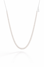 A 3.8-4mm | Whispers of Light |  Full-Strand Necklace | In stock｜Ships in 24h