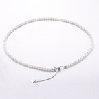 3mm | Whispers of Light |  Full-Strand Necklace