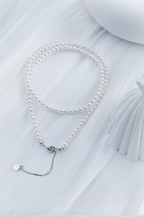 A 3.8-4mm | Whispers of Light |  Full-Strand Necklace