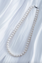 A 7.5-8mm | The Mirror of Light |  Full Strand Necklace