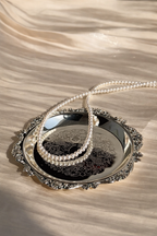 A 3.8-4mm | Whispers of Light |  Full-Strand Necklace | In stock｜Ships in 24h