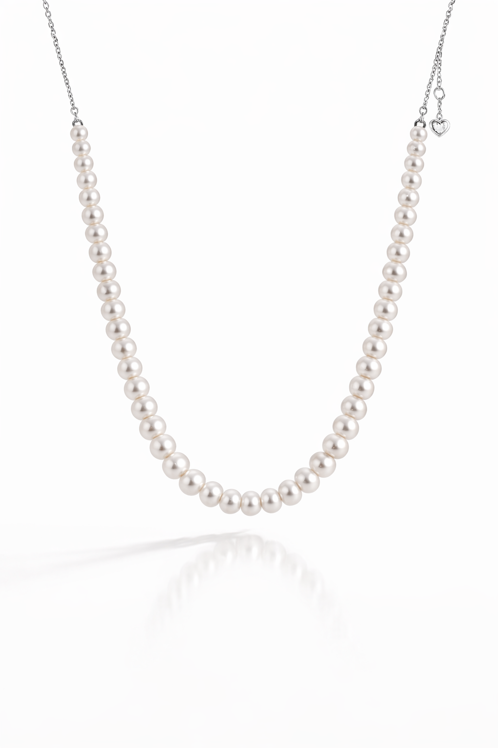 A 7.5-8mm | The Mirror of Light |  Full Strand Necklace | In stock｜Ships in 24h