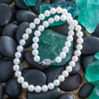 5-5.5mm | The Moonlit Stream | Full Strand Necklace