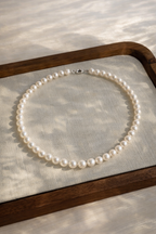 A 5.5-6mm | The Moonlit Stream | Full Strand Necklace | In stock｜Ships in 24h