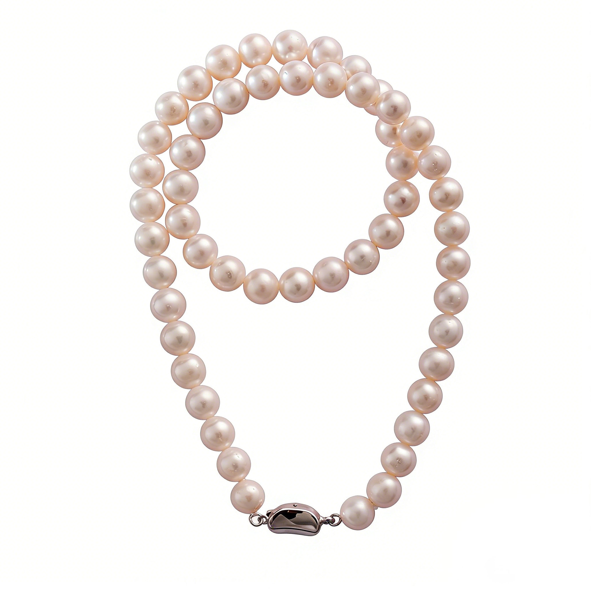 7.5-8mm | The Mirror of Light |  Full Strand Necklace