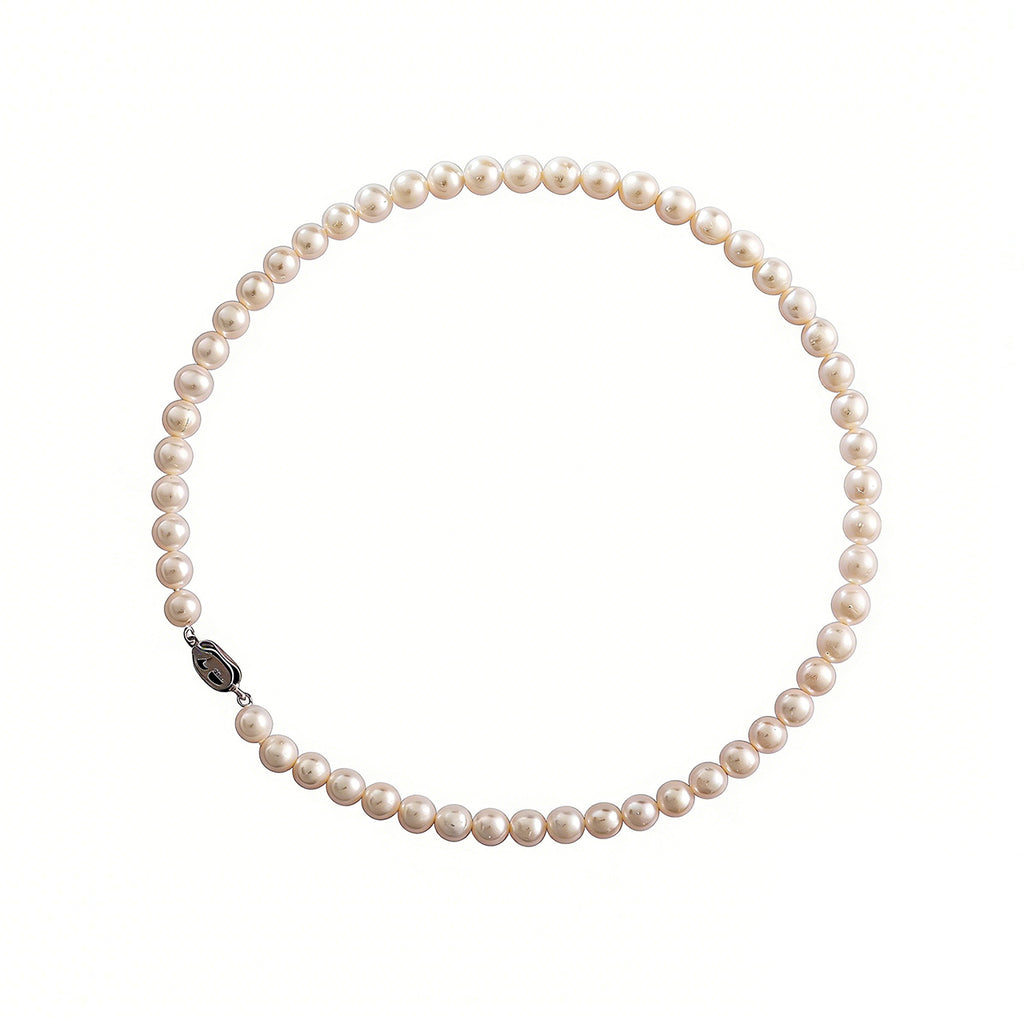 7.5-8mm | The Mirror of Light |  Full Strand Necklace