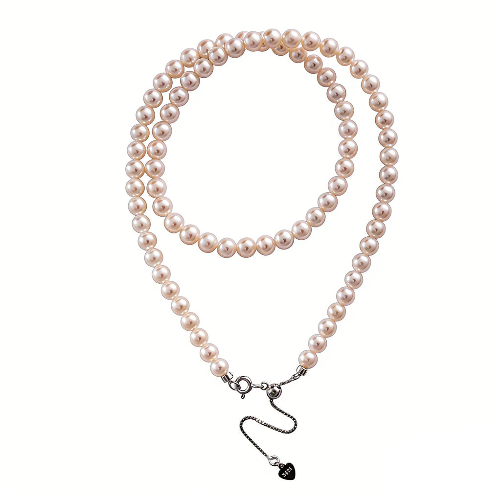 5-5.5mm | The Moonlit Stream | Full Strand Necklace