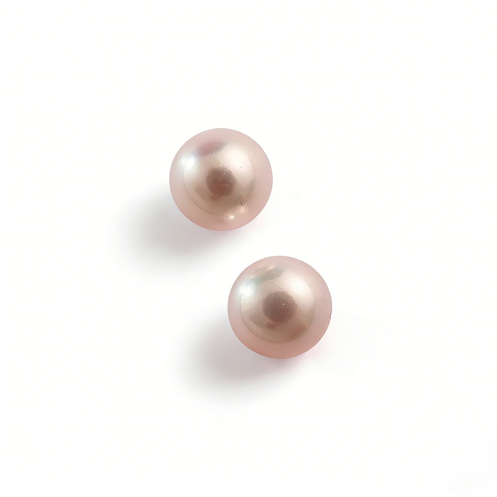 7-7.5mm | Lunar Halo | Stud Earrings