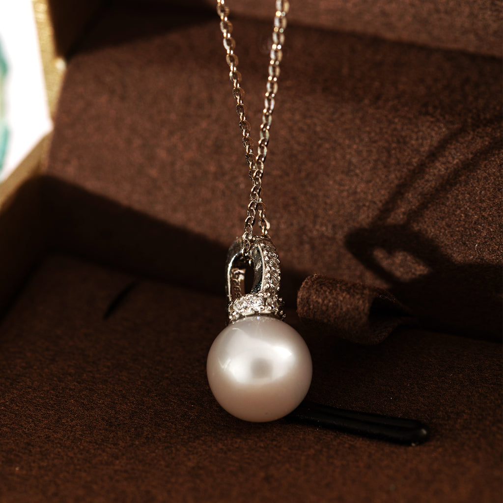 8mm | The Solo Path | Single-Pearl Necklace