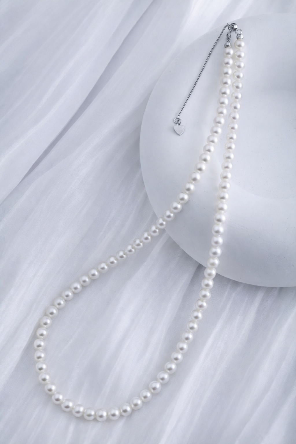 A 5.5-6mm | The Moonlit Stream | Full Strand Necklace