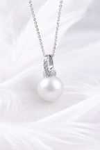 B 8mm | The Solo Path | Single-Pearl Necklace