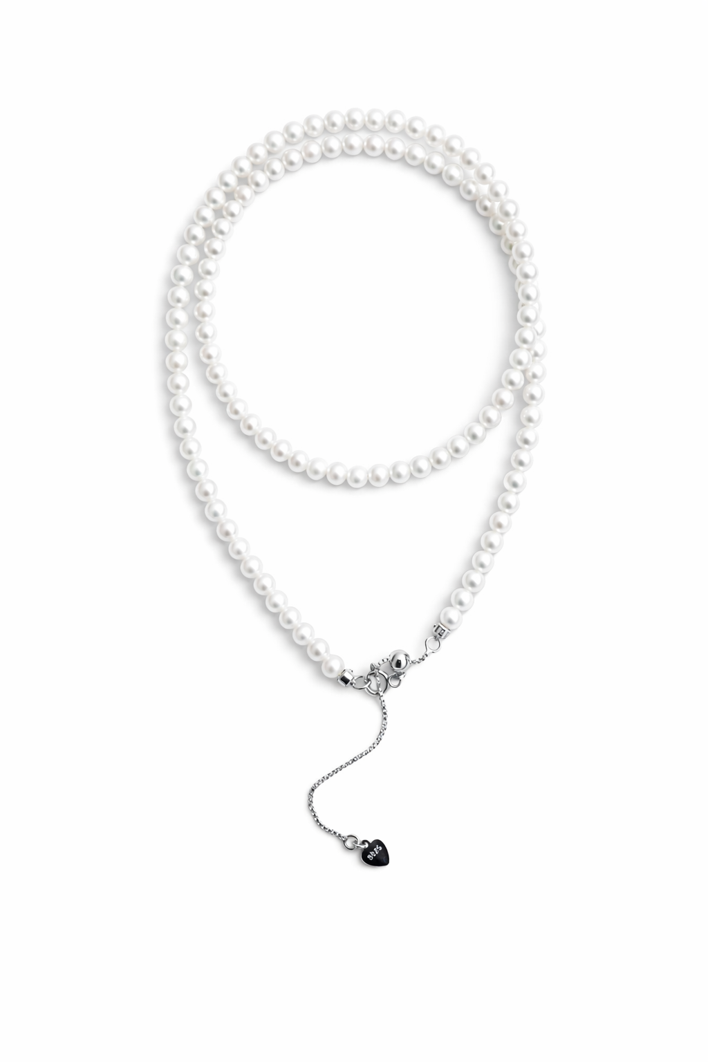 A 3.8-4mm | Whispers of Light |  Full-Strand Necklace