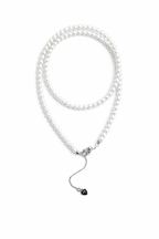 A 3.8-4mm | Whispers of Light |  Full-Strand Necklace