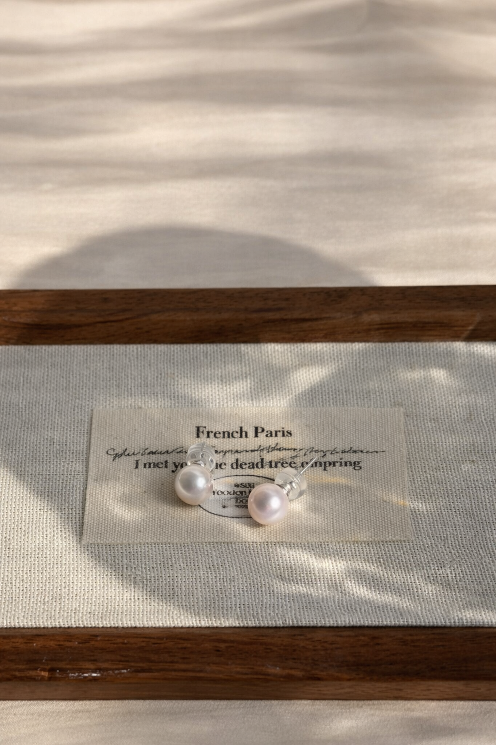 D 5.5-6mm | Morning Dew | Stud Earrings | In stock｜Ships in 24h